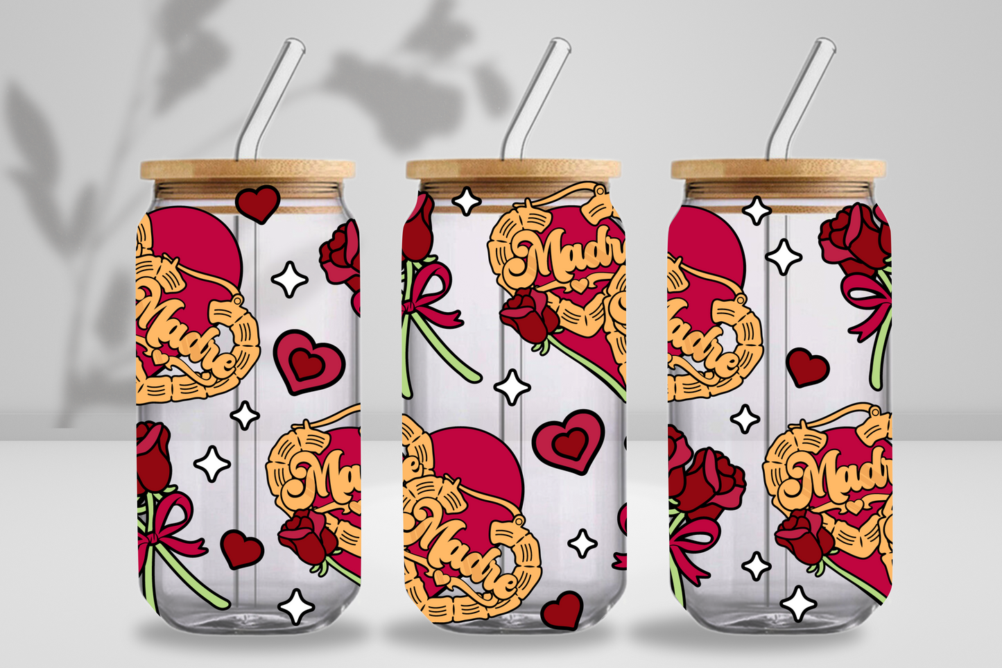 Roxx-05 Decal Sticker for Libbey glass can of16oz.