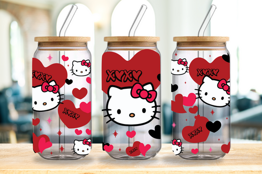 Roxx-013 Decal Sticker Transfer for Libbey glass can of 16oz.