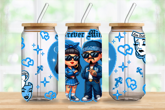 Roxx-024 Decal Sticker Transfer for Libbey glass can of 16oz.